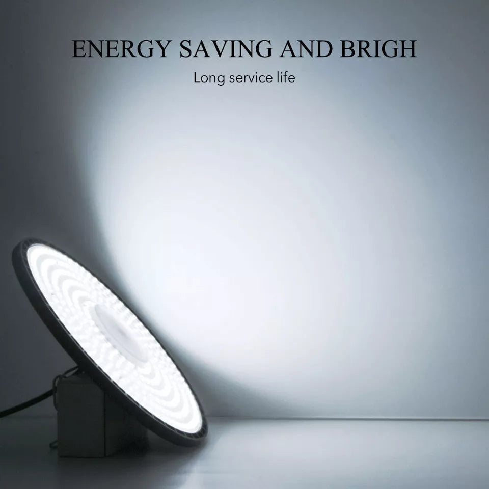 LED лампа 150W индустриално осветление UFO Slim