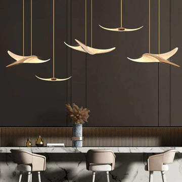 Пендел LED Luxury Golden Seagull