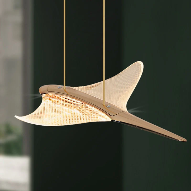 Пендел LED Luxury Golden Seagull