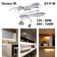 IR сензор за движение за LED лента за мебели 12V-24V