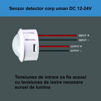 PIR сензор за движение 12V-24V