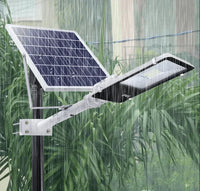 Lampa Led 100W Smd Iluminat Stradal Solara Cu Brat Inclus Telecomanda Solar Lamp