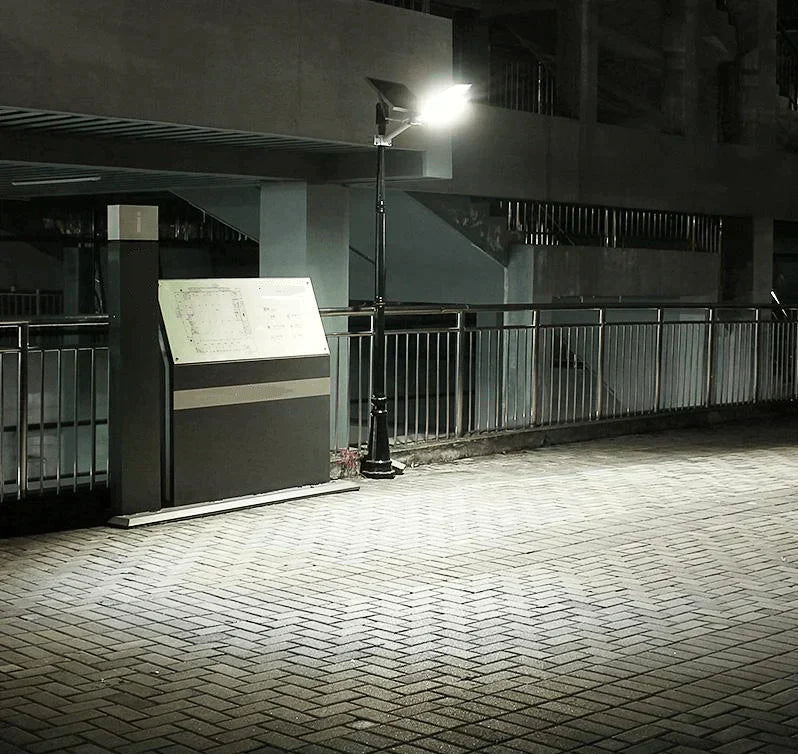 LED лампа 200W SMD соларно улично осветление с включено рамо и дистанционно