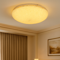 Осветително тяло тип аплик Crystal Golden Sponge Dome