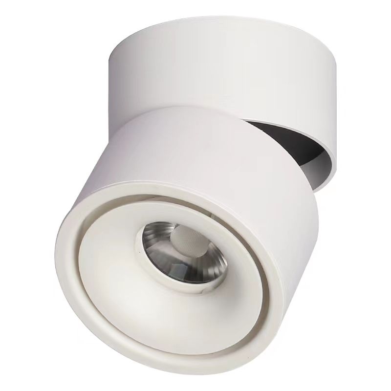LED спот 12W повърхностен, ориентиращ се, 4000K