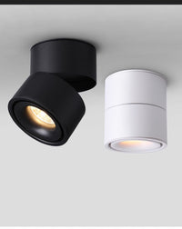 LED спот 12W повърхностен, ориентиращ се, 4000K
