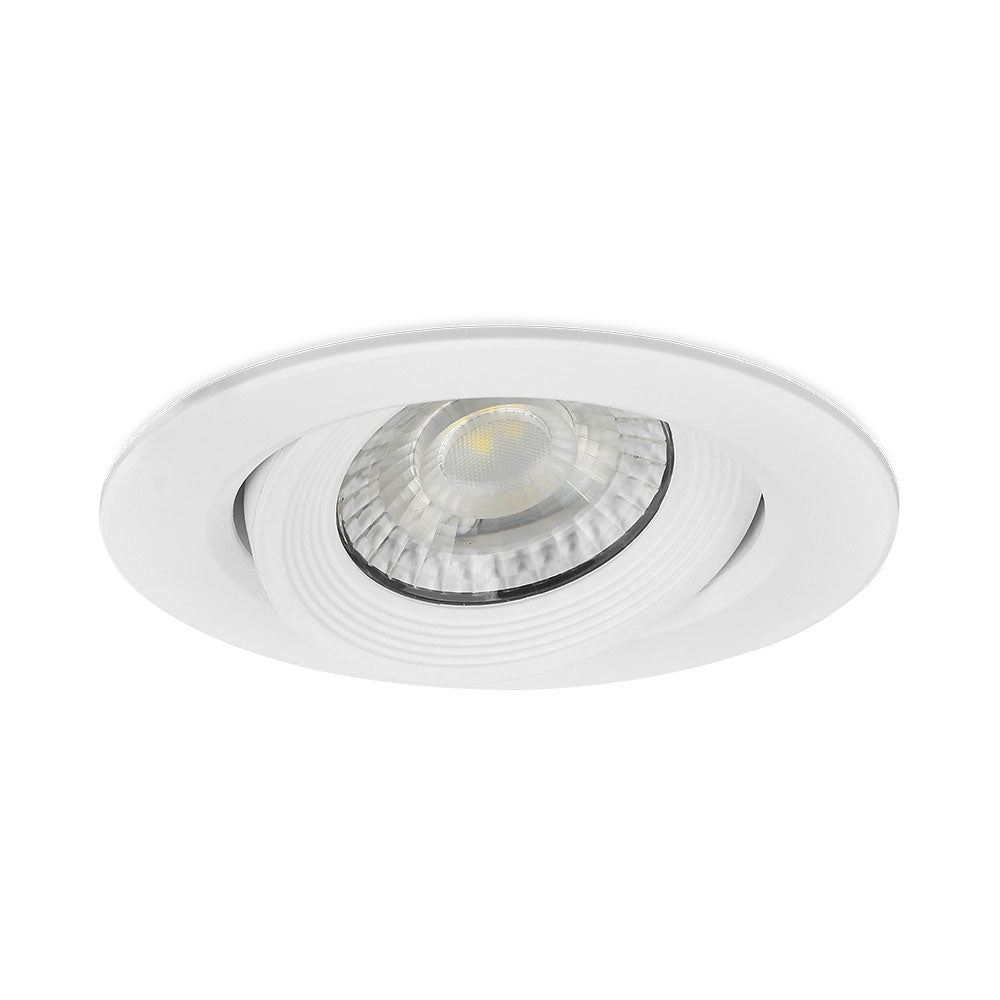 LED спот 5W вграден, насочваем БЯЛ Еквивалент 40W