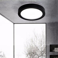 LED спот 24W Кръгъл Черен / ⌀287mm / Повърхностен