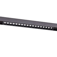 LED спот 18W магнитен черен линеен