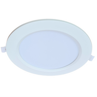 LED спот 9W ECO Кръгъл Бял / ⌀120mm / Вграден
