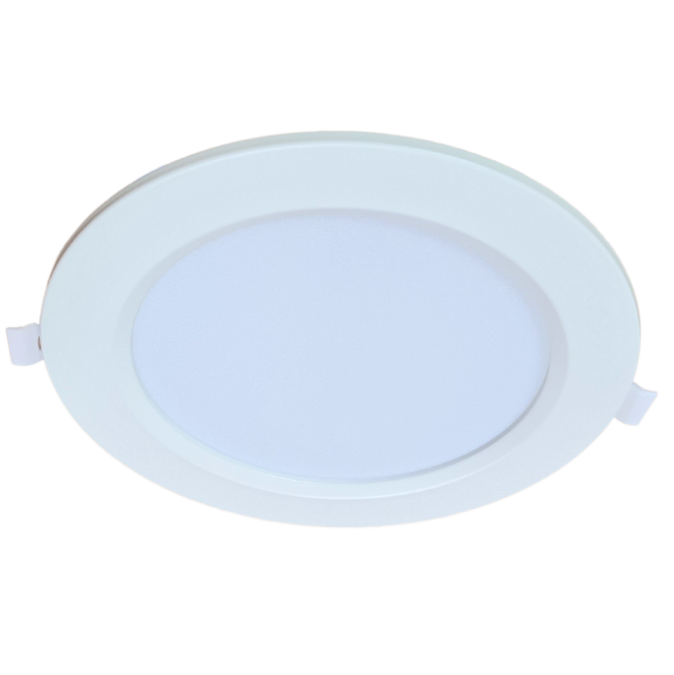 LED спот 12W ECO кръгъл бял / ⌀140mm / вграден
