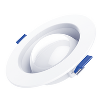 LED спот 3W SATURN SAMSUNG / Ø95mm / вграден