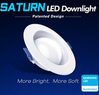 LED спот 9W SATURN SAMSUNG / Ø160mm / Вграден