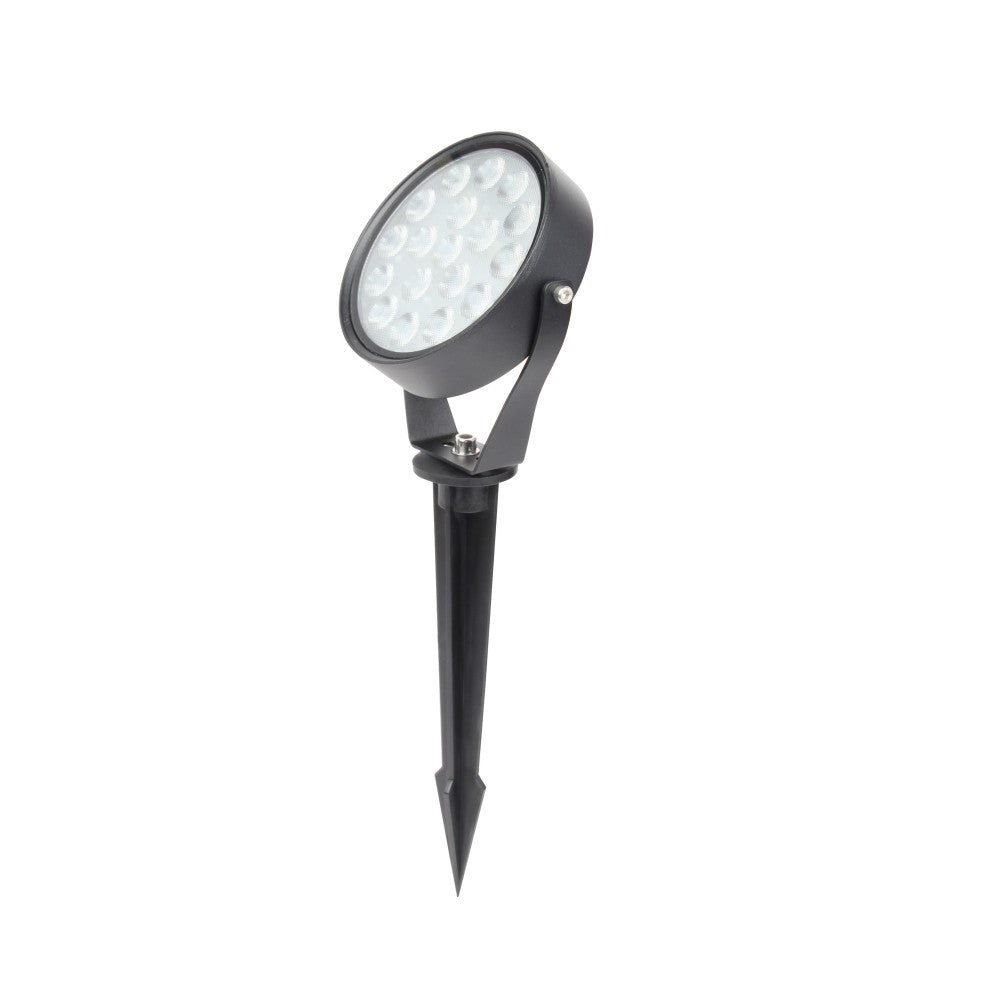 LED спот за градина Lollipop 15W студена светлина черен