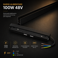 Захранващ блок 100W 48V за магнитна шина
