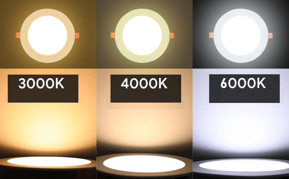 LED спот 18W ECO Кръгъл Бял / ⌀180mm / Вграден