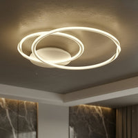 Осветително тяло LED 2 WHITE CIRCLE Еквивалент 600W Дистанционно