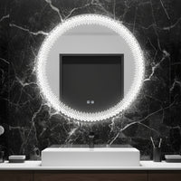 LED огледало Premium LUMI със сензор, 3 функции и система против замъгляване