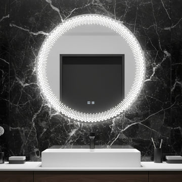 LED огледало Premium LUMI със сензор, 3 функции и система против замъгляване
