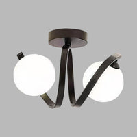Осветително тяло абажур LINO 2xE27 Black