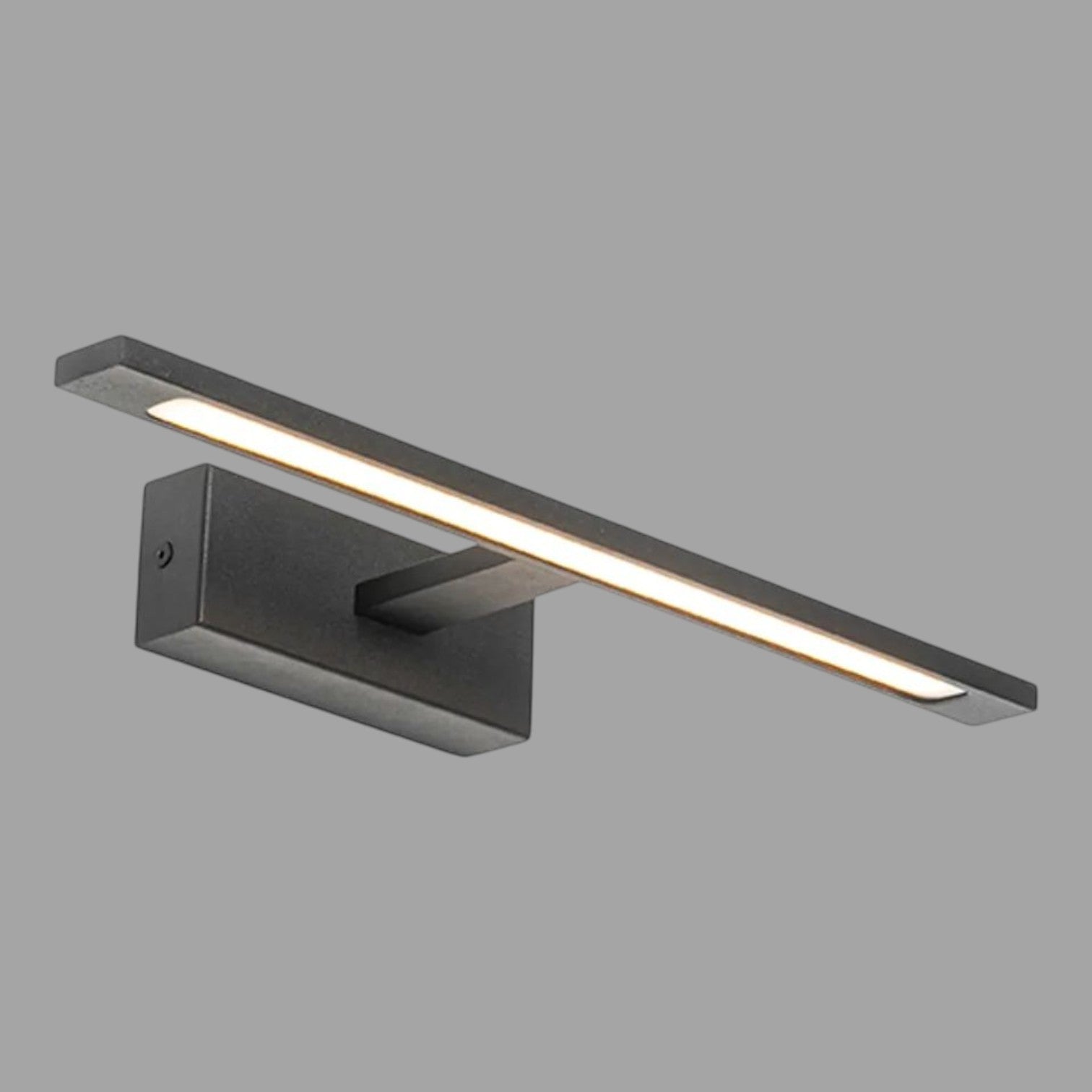 Аплик LED Баня ELVO 12W 42cm Черна