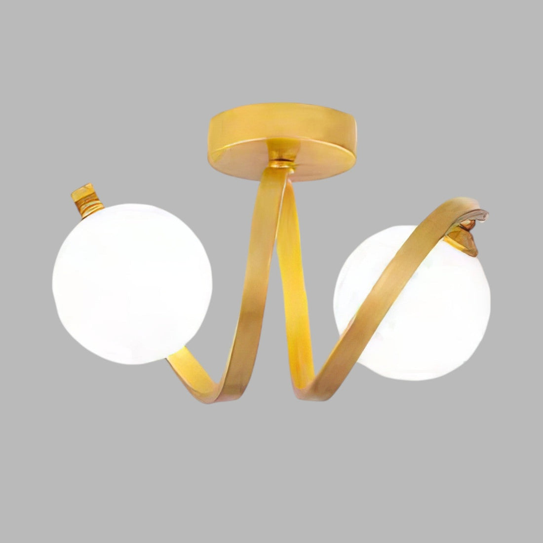 Осветително тяло абажур LINO 2xE27 Gold