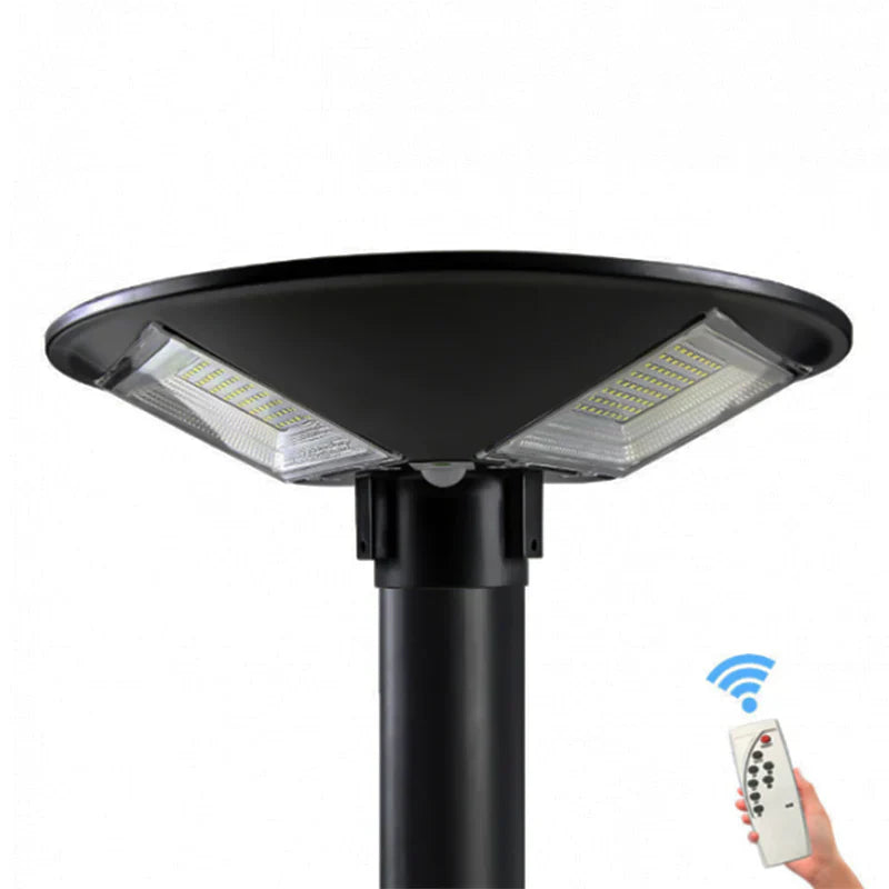 Соларна LED лампа 150W UFO със сензор за движение + дистанционно