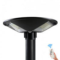 Соларна LED лампа 150W UFO със сензор за движение + дистанционно