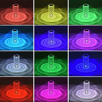 Декоративна LED нощна лампа с докосване, многоцветна RGB Crystal Flow