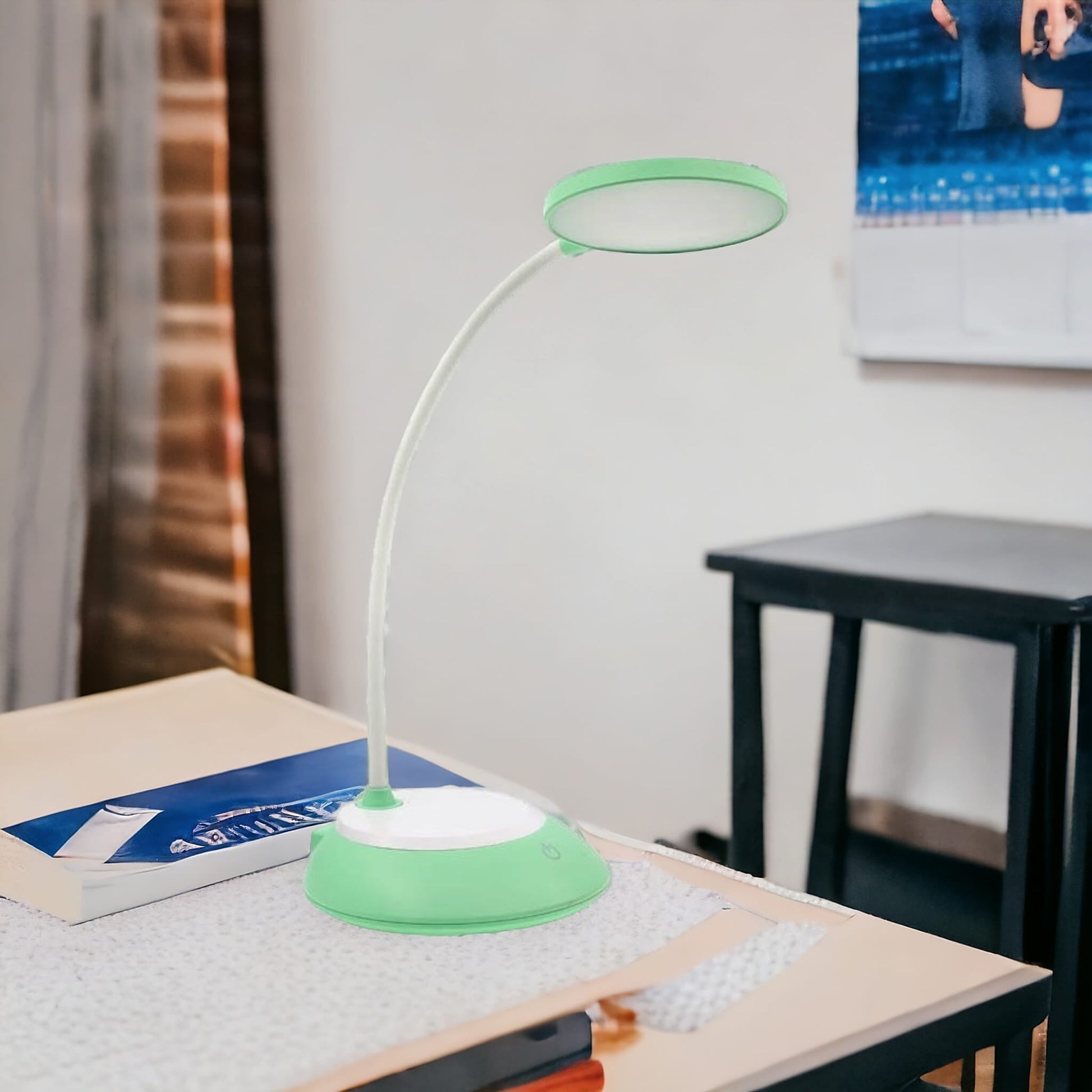 LED нощна лампа CCT димируема 6W с акумулатор, гъвкава Pupil