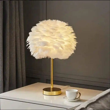 Нокласицистична нощна лампа Nordic Style Feather Cloud
