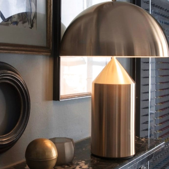 Нощна лампа Luxury Gold Mushroom